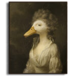 duck-character-animal-framed-print-kerto